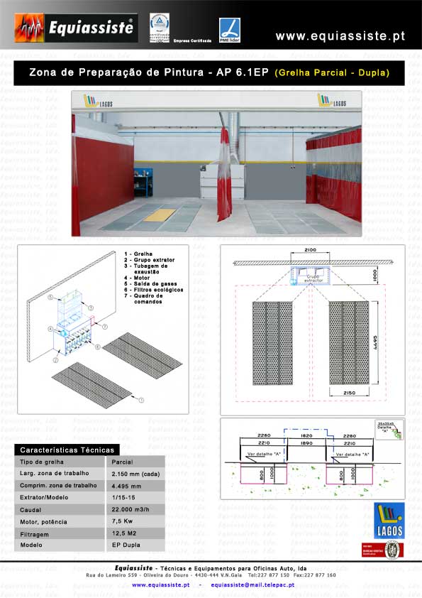 Lagos - Cabinas estufas de pintura automóvel paint box opcinais para estufa cabina de pintura filtros acessorios zonas de preparação de pintura queimador a gás diesel gasóleo filtros de carvão ativo activo activado